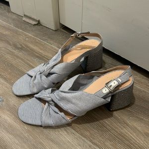 Never Worn J Crew Sandals with Heel